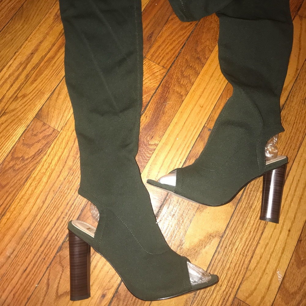 EGO Official- Rivea Boots. Khaki Size: UK 8/US 10